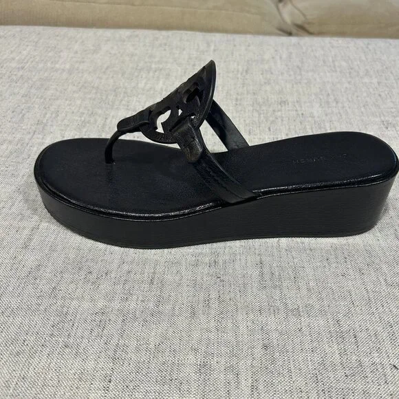 Tory Burch Miller Wedge Sandal - Picture 6 of 9